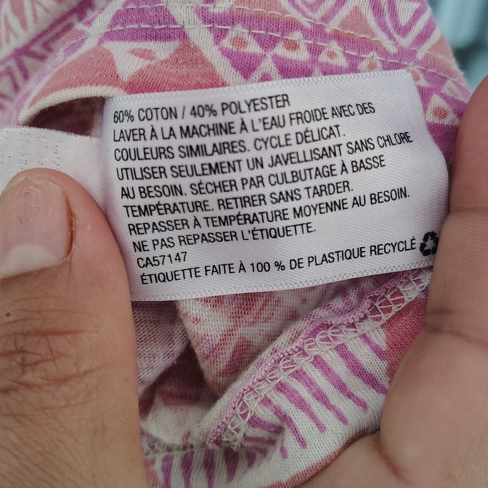 Mossimo Supply Co. Pink Tribal Tee - Picture 4 of 5